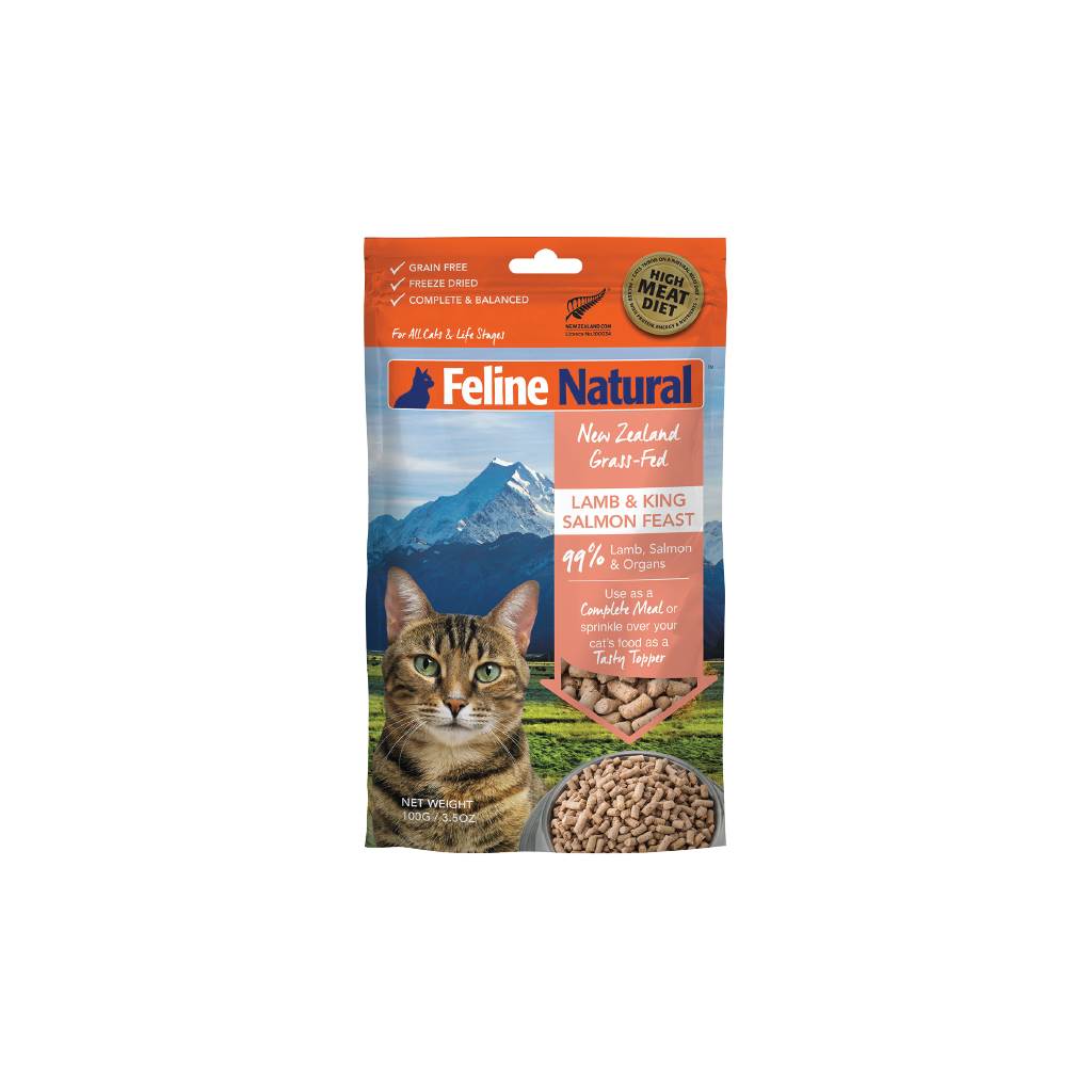 K9 Lamb & King Salmon Feast Freeze-Dried Cat Food
