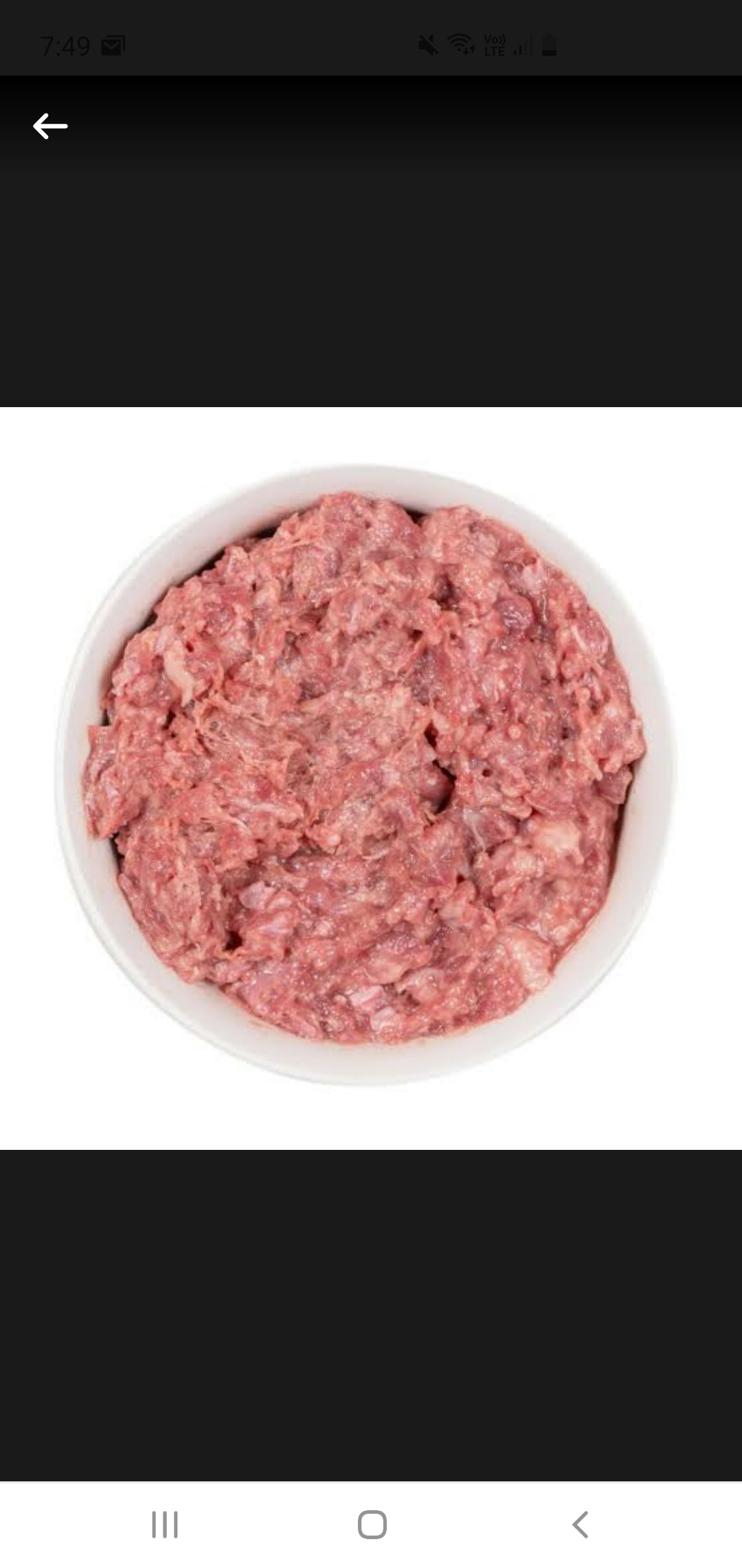 Duck & Vege Mince 1Kg