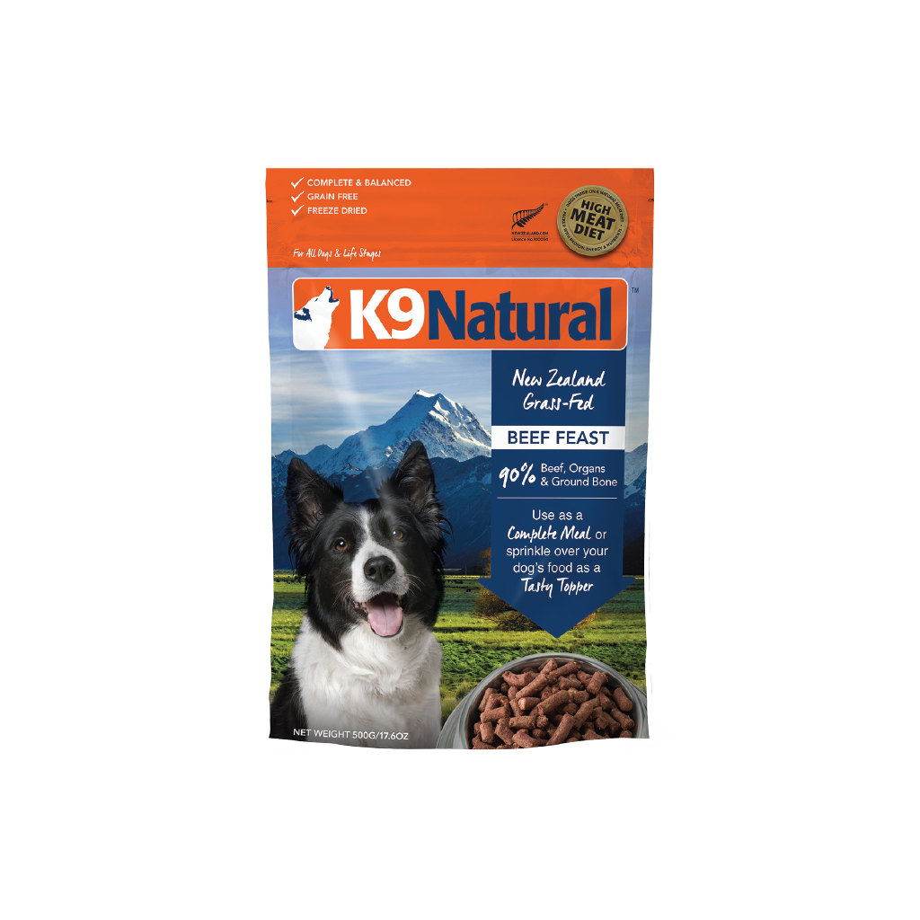 K9 Beef Feast Freeze Dried Dog Food