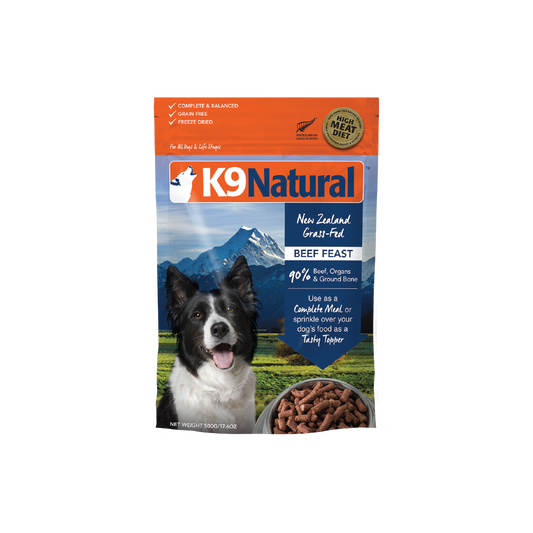 K9 Beef Feast Freeze Dried Dog Food