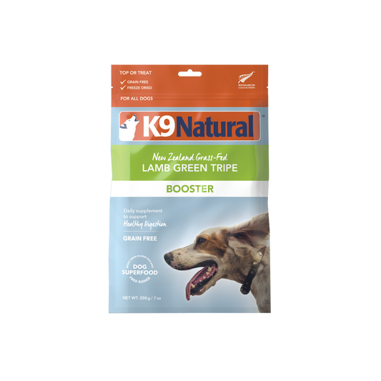 K9 Lamb Green Tripe Freeze-Dried Booster