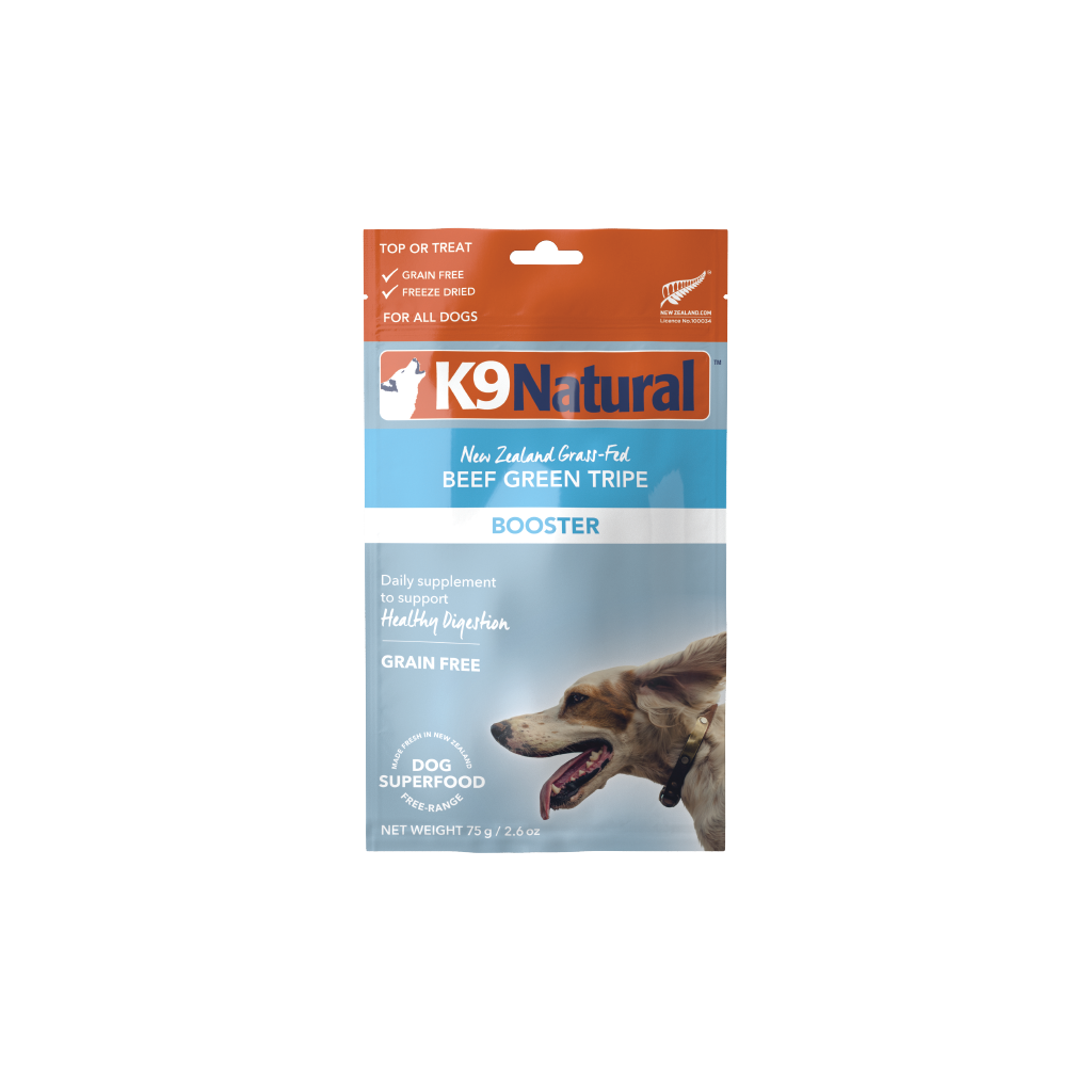 K9 Beef Green Tripe Freeze-Dried Booster