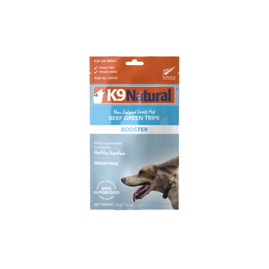 K9 Beef Green Tripe Freeze-Dried Booster