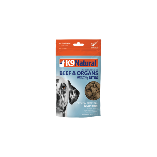 K9 Beef Healthy Bites Dog Treats 50g