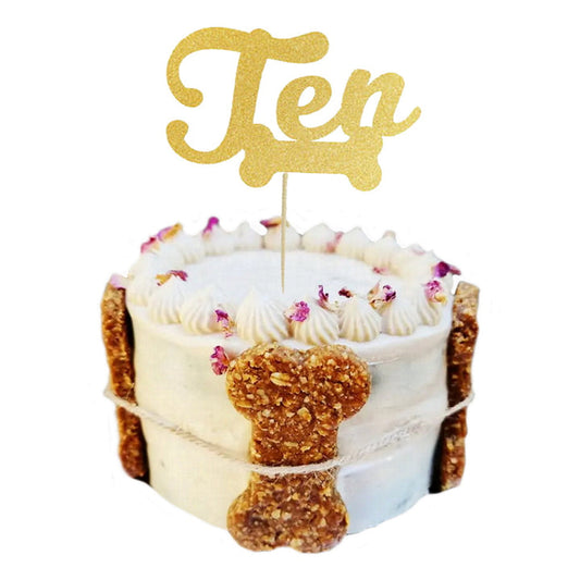 Number Ten Cake Topper