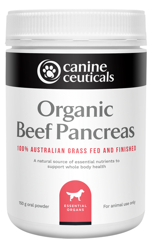 Canine Ceuticals Organic Beef Pancreas