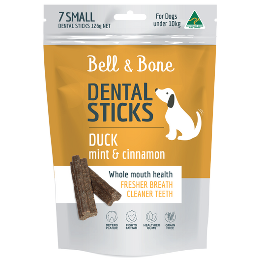 Bell & Bone Duck, Mint & Cinnamon Dental Sticks