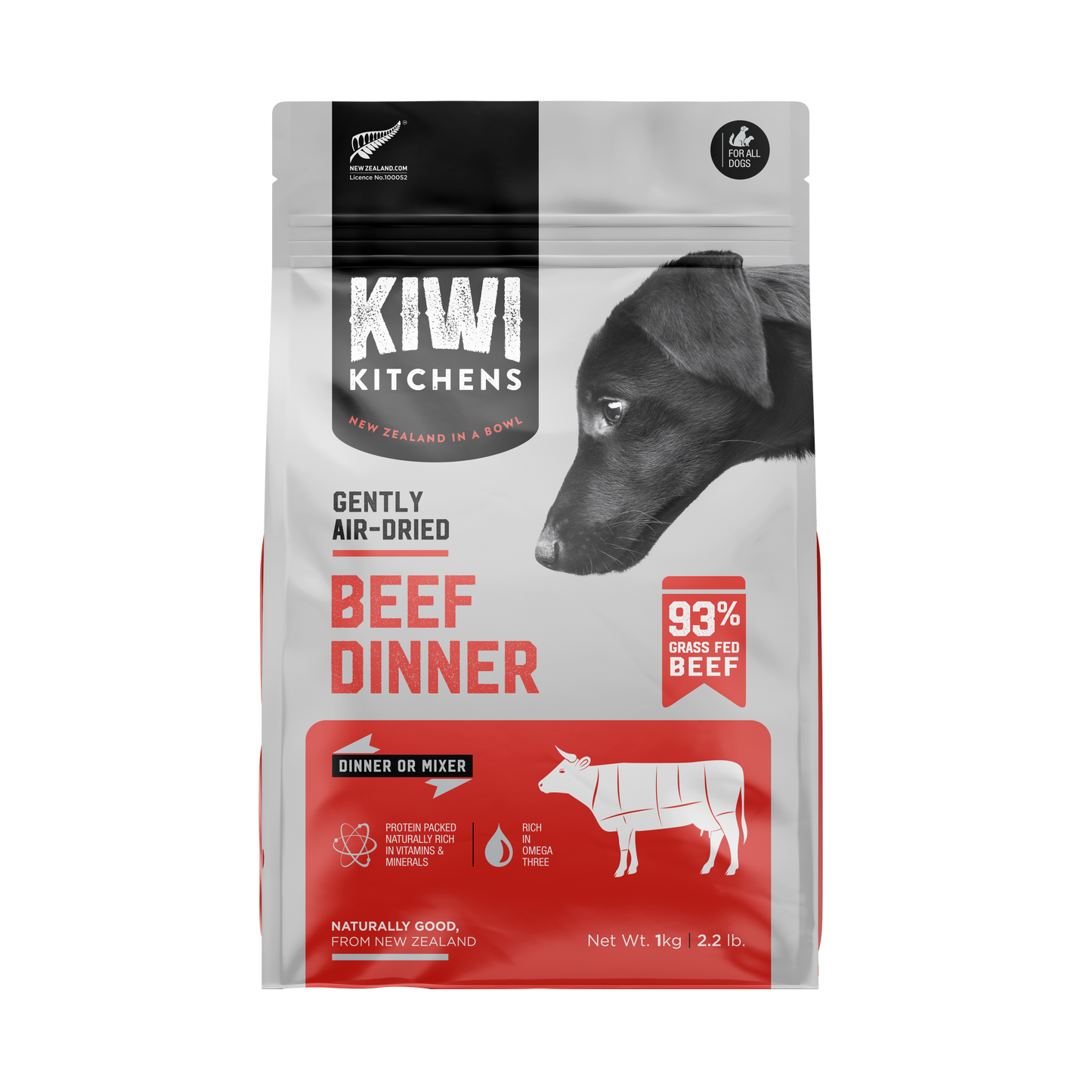 Kiwi Kitchens Air Dried Dinner Varieties For Dogs