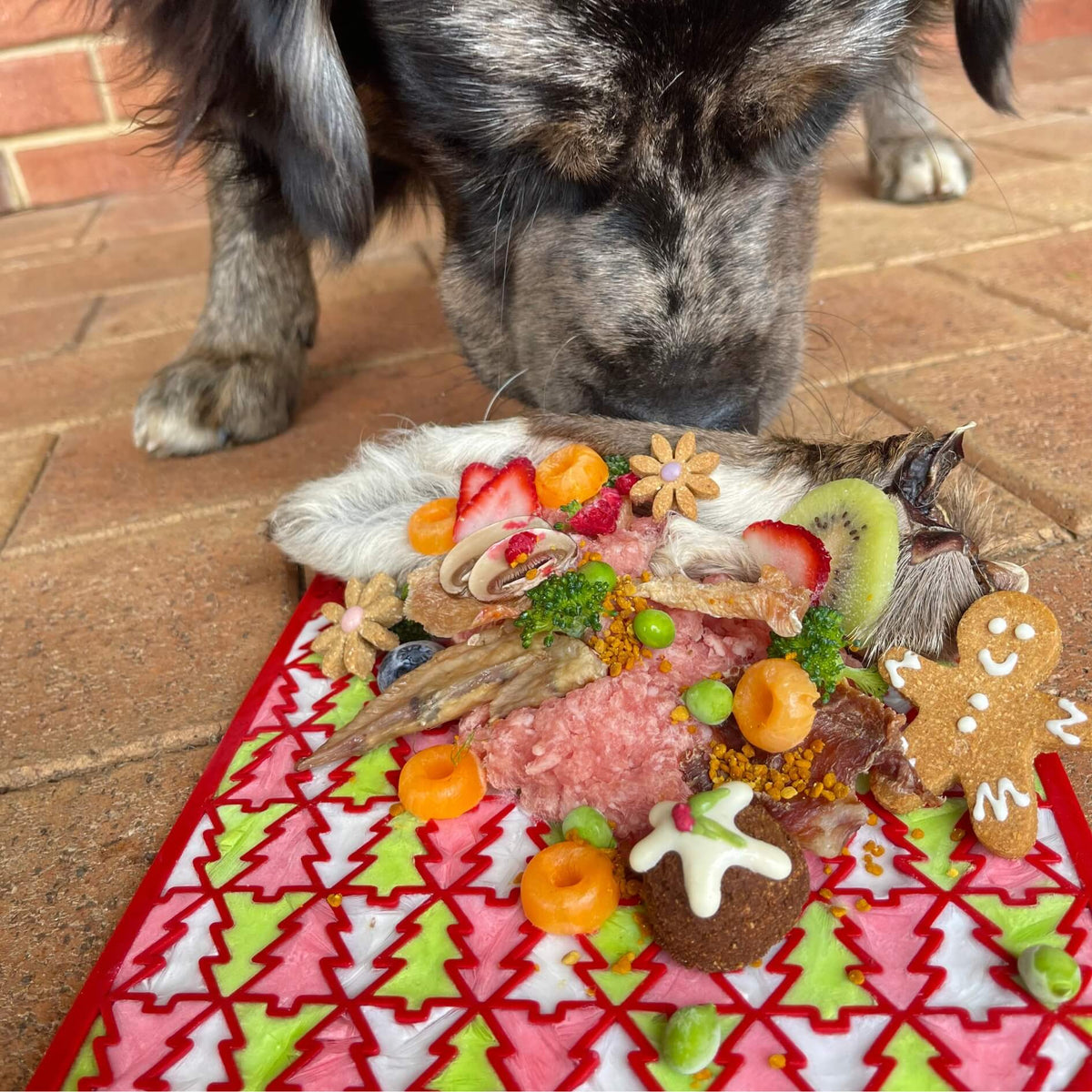 Christmas Tree Lick Mat